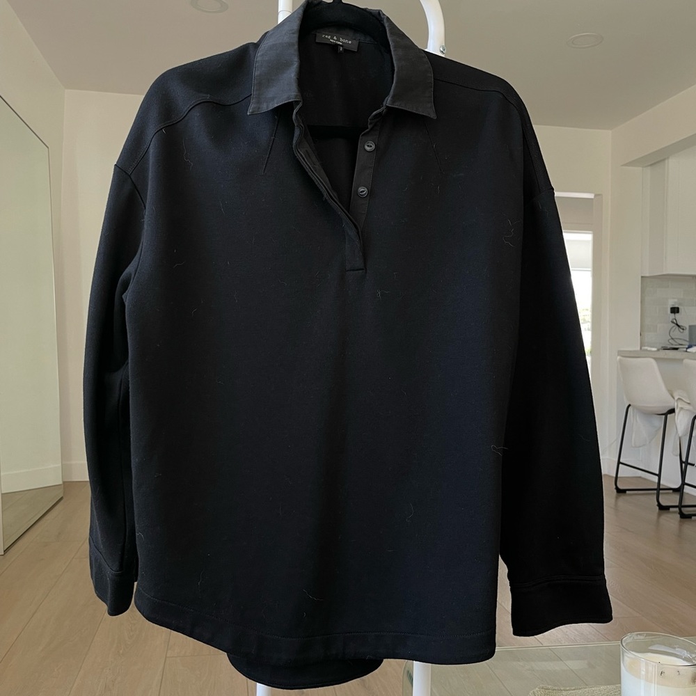 Rag & Bone Women’s collar button up sweater